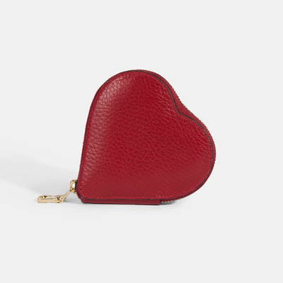 Yelena Kalpli Açık Bordo Deri Cüzdan