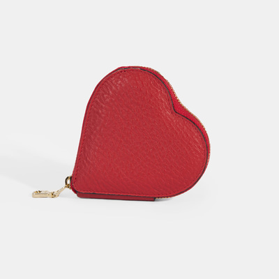 Yelena Kalpli Kırmızı Deri Cüzdan