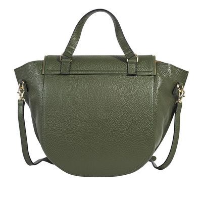 Yeşil Ansia Kadın Deri El Çantası