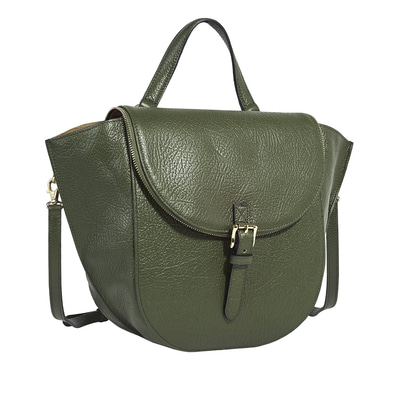 Yeşil Ansia Kadın Deri El Çantası