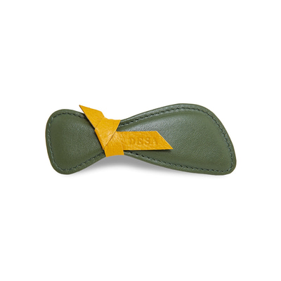 Yeşil Lucie Kadın Deri Toka