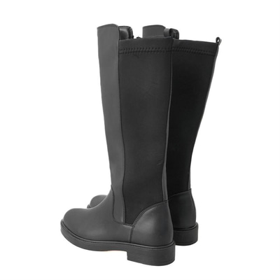 Zac Siyah Kadın Fermuarlı Çizme