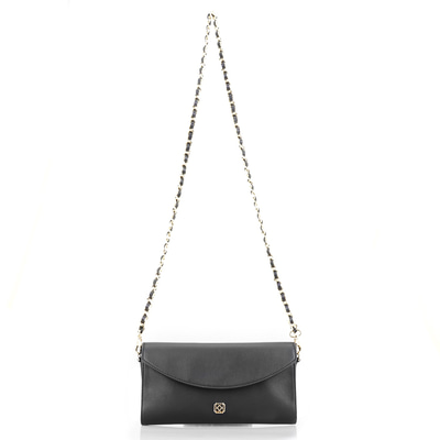 Zacy Siyah Kadın Deri Omuz Çantası