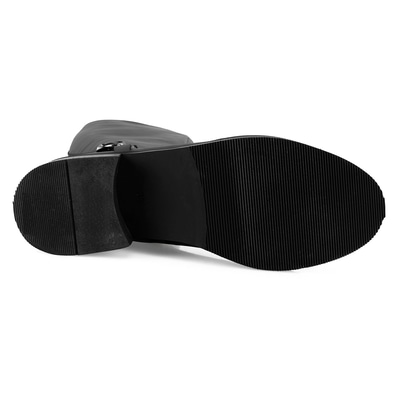 Zaria Siyah Kadın Deri Çizme