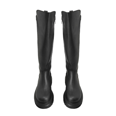 Zeljko Siyah Kadın Fermuarlı Çizme
