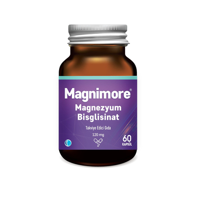 Magnimore Magnezyum Bisglisinat 60 Kapsül