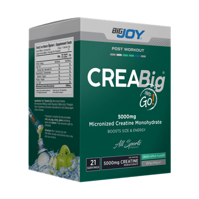 Big Joy Creabig Go Yeşil Elma 21 Servis