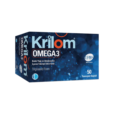 Krilom Omega 3 Astaksantin 50 Kapsül
