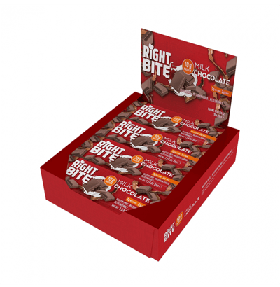 Right Bite Protein Chocolate Milk Chocolate 16 Adet x 35 Gram