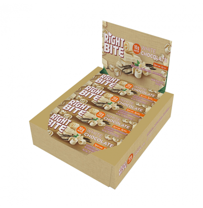 Right Bite Protein Chocolate White Chocolate 16 Adet x 35 Gram