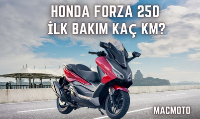 Honda Forza 250 İlk Bakım Kaç KM'de Yapılmalı?