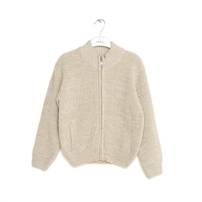 Boys Zippered Knit Cardigan Ages 1–5 – 323402