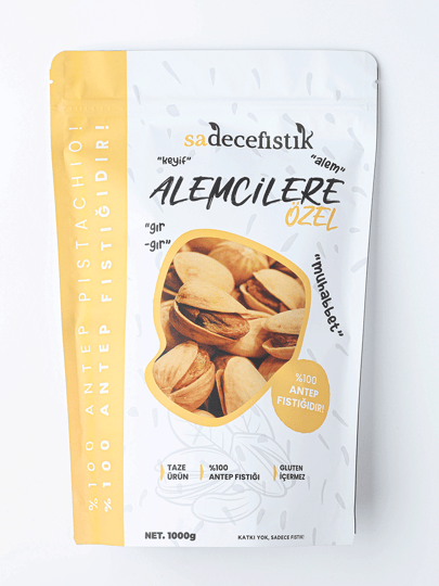 Alemcilere Özel Kavrulmuş Antep Fıstığı 1000 gr