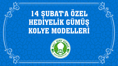 14 Şubat'a Özel Hediyelik Gümüş Kolye Modelleri