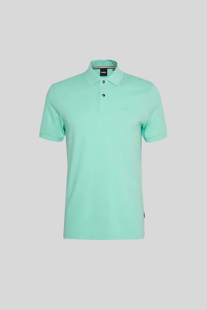 Boss Regular Fit Pallas Polo Yaka T-Shirt Yeşil 338