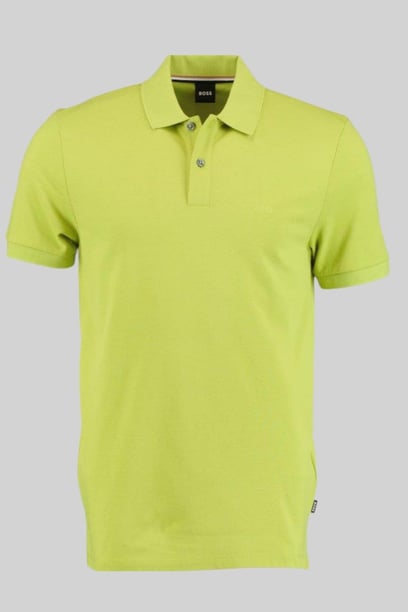 Boss Regular Fit Pallas Polo Yaka T-Shirt Yeşil 317