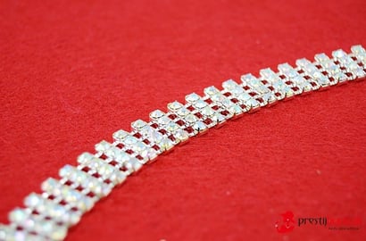 Kristal 4 Sıralı Janjanlı Taş
