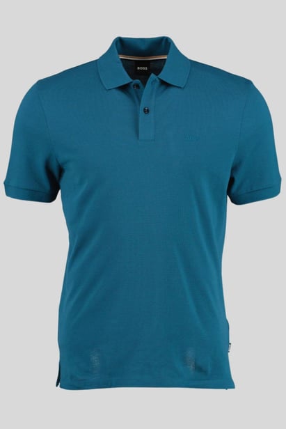 Boss Regular Fit Pallas Polo Yaka T-Shirt Mavi 424