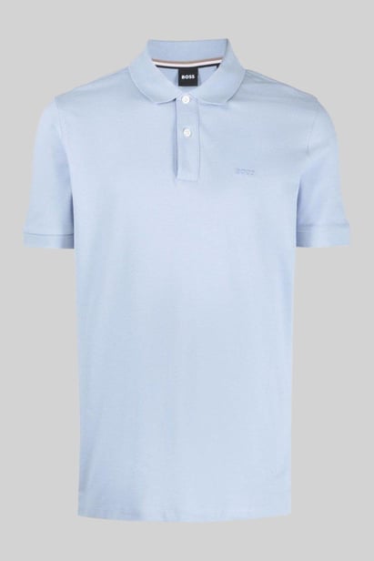Boss Regular Fit Pallas Polo Yaka T-Shirt Mavi 492