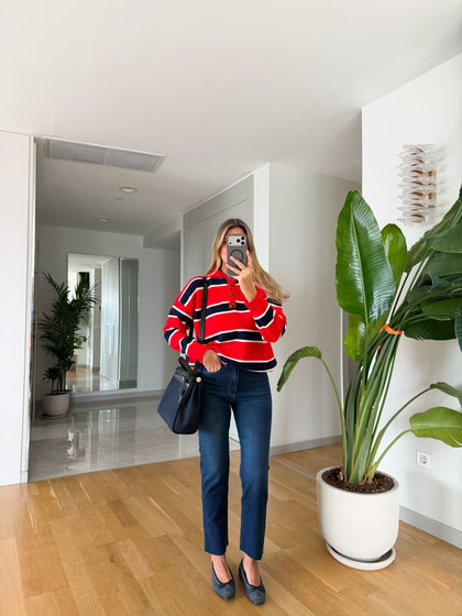 Adrey Boyfit Jean - Orta Mavi