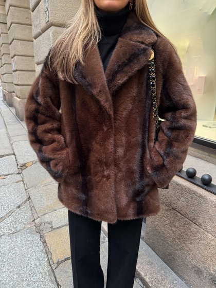 Amorf Kahve Suni Kürk