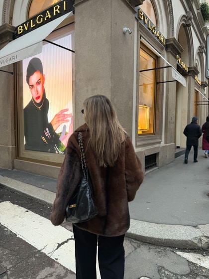 Amorf Kahve Suni Kürk