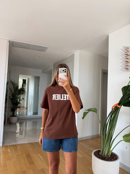 Atelıer Baskılı Oversize T-shirt