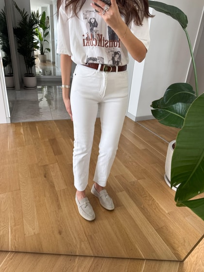 Ekru Boyfit Jean
