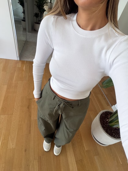 Elas Fitilli Basic Body - Beyaz 