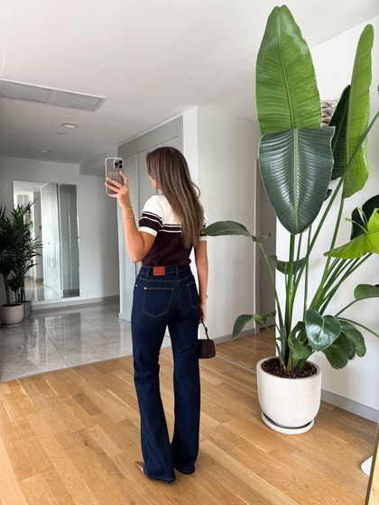 Isla Flare Jean - Lacivert