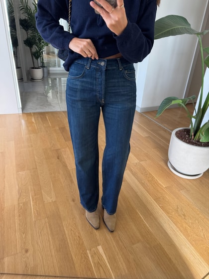 Kenndy Düz Kesim Jean - Lacivert