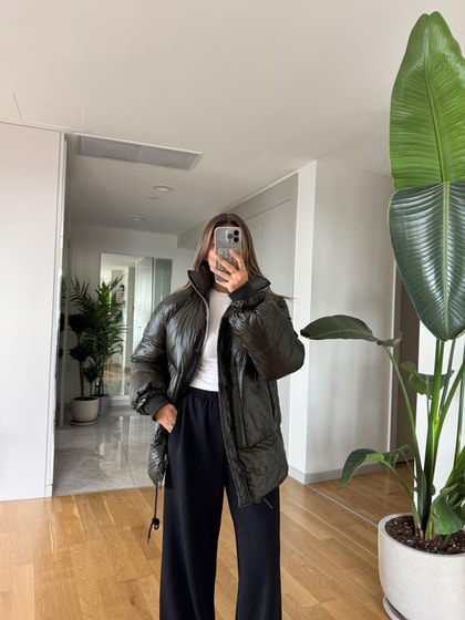 Premium Şişme Mont - Haki 