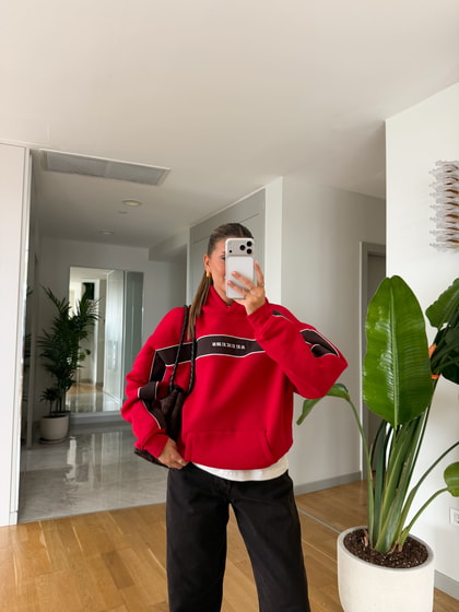 Rudy Sweatshirt - Kırmızı