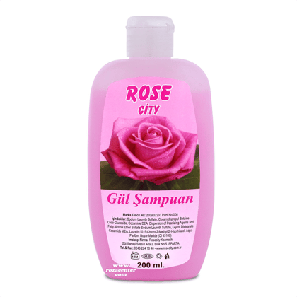 Gül Özlü Gül Şampuanı 200 Ml -Rosecity Isparta
