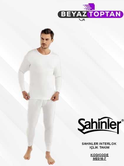 Şahinler Uzun Manşetli İnterlok İçlik Takım (Tayt ve Fanila)