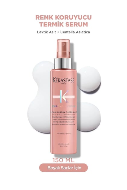 Kerastase Chroma Absolu Boyalı Saçlar Için Elektriklenme Karşıtı Antioksidanlı Termik Serum 150ml