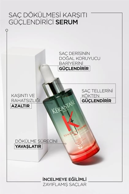 Kerastase Genesis Homme Saç Dökülme Karşıtı Güçlendirici Serum 90ml