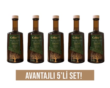 5'li 500ml Olgun Hasat Natürel Sızma Zeytinyağı