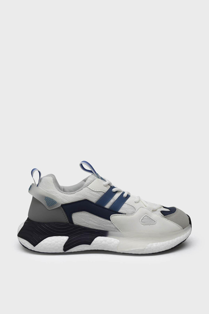 Bulldozer Erkek Yazlık Sneakers Beyaz BUL-241498