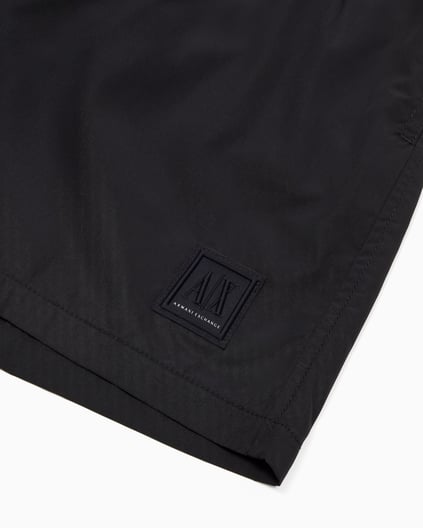 ARMANI EXCHANGE Armani Exchange Erkek Bel Bağlamalı Kısa Cepli Astarlı Lacivert Mayo XM000812 AF13556-UB101