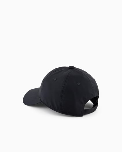 ARMANI EXCHANGE Armani Exchange Erkek Ön Tarafı Logolu Vizörlü Ayarlanabilir Siyah Spor Şapka XM000795 AF12283-UB101