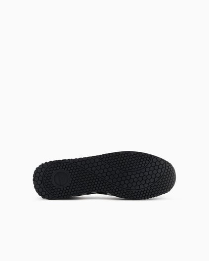 ARMANI EXCHANGE Armani Exchange Erkek Rahat Taban Nefes Alabilir Özellikli Lacivert Sneaker XUX017 XCC68-K487