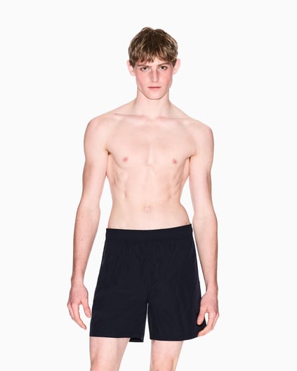 ARMANI EXCHANGE Armani Exchange Erkek Bel Bağlamalı Kısa Cepli Astarlı Lacivert Mayo XM000812 AF13556-UB101