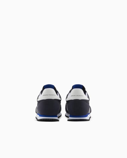 ARMANI EXCHANGE Armani Exchange Erkek Rahat Taban Nefes Alabilir Özellikli Lacivert Sneaker XUX017 XCC68-K487