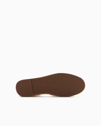ARMANI EXCHANGE Armani Exchange Unısex Kontrsat Detaylı Bilek Bantlı Hasır Detaylı Taban Sarı Espadril XDS006 XV923-00527