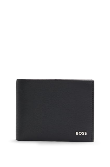 BOSS BOSS Erkek 6 Kart Bömeli İtalyan Model Tamemen Astarlı Siyah Kartlık 50529512-001