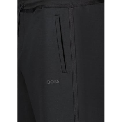 BOSS BOSS Erkek Dokuma Kumaş  Normal Bel  Düz Model Siyah Eşofman Altı 50530041-001