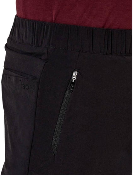 BOSS BOSS Erkek Dokuma Kumaş  Normal Bel  Düz Model Siyah Pantolon 50529668-001
