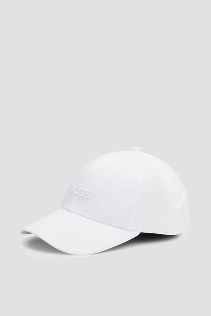 BOSS BOSS Erkek Logolu Ayarlanabilir Tokalı Beyaz1 Spor Şapka 50495121-100
