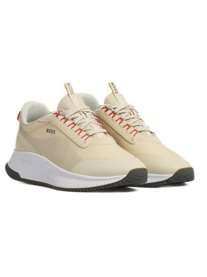 BOSS BOSS Erkek Marka Logolu Bağcıklı Kaydırmaz Tabanlı Günlük 276 Sneaker 50529544-276